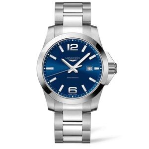 Longines Conquest Quartz 43mm Stainless Steel